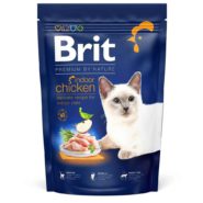 brit premium indoor chicken для кошек с курицей 1.5 кг