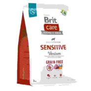brit care dog grain free sensitive для собак с чувствительным пищеварением с олениной 1 кг