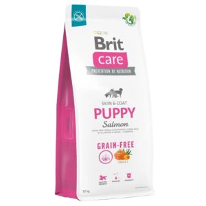 brit care dog grain free puppy salmon для щенков с лососем 3 кг