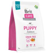 brit care dog grain free puppy salmon для щенков с лососем 3 кг