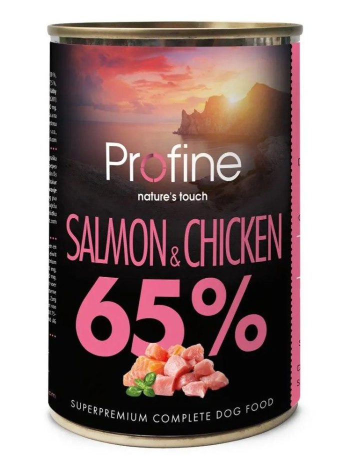 Влажный корм profine salmon and chicken для собак с лососем и курицей 400 г