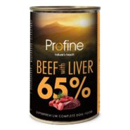 Влажный корм profine beef and liver для собак с говядиной и говяжьей печенью 400 г