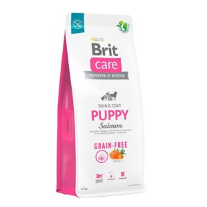 brit care dog grain free puppy salmon для щенков с лососем 12 кг