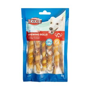 Лакомство для собак trixie Палочка для чистки зубов denta fun 12 см, 70 г / 5 шт. (буйвол)