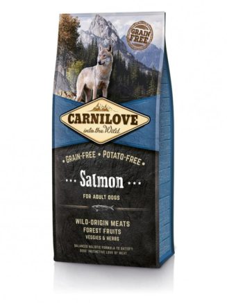 carnilove salmon для собак с лососем 12 кг