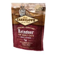 carnilove reindeer energy outdoors для кошек с мясом оленя 400 г