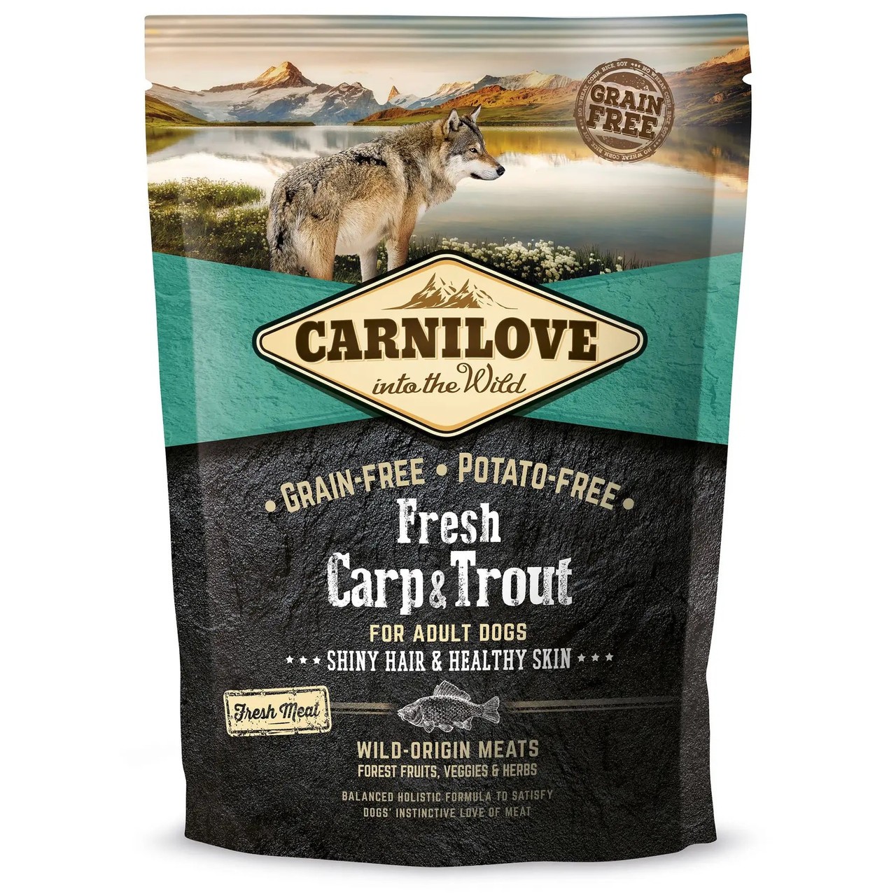 carnilove carp trout для собак с карпом и форелью 1.5 кг carnilove carp trout для собак с карпом и форелью 1.5 кг