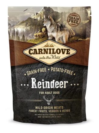 carnilove reindeer для собак с олениной 1.5 кг