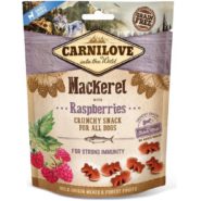 Лакомство для собак carnilove mackerel with raspberries 200 г (для иммунитета)