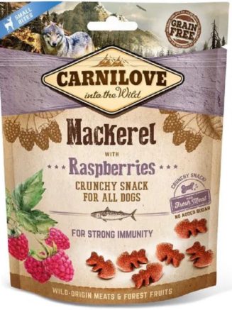 Лакомство для собак carnilove mackerel with raspberries 200 г (для иммунитета)