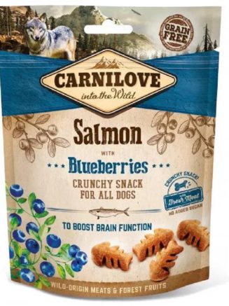 Лакомство для собак carnilove salmon with blueberries 200 г (для улучшения работы мозга)