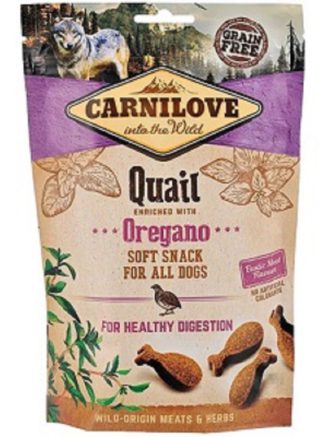 Лакомства для собак carnilove semi moist с перепелом и орегано 200 г