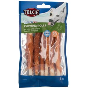 Лакомство для собак trixie Палочка для чистки зубов denta fun 12 см, 70 г / 6 шт. (курица)