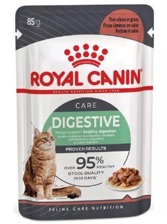 royal canin digestive в соусе для кошек с чувствительным пищеварением 12х85 г