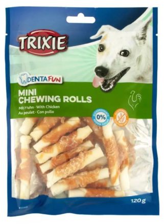 Лакомство для собак trixie Палочки для чистки зубов denta fun 120 г (курица)