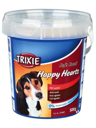 Лакомство для собак trixie «happy hearts» 500 г (ягнёнок)