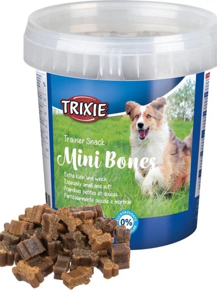 Лакомство для собак trixie «mini bones» 500 г (ассорти)