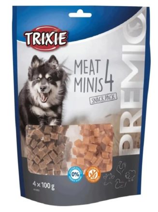 Лакомство для собак trixie premio meat minis 4 x 100 г (курица, утка, говядина, баранина)