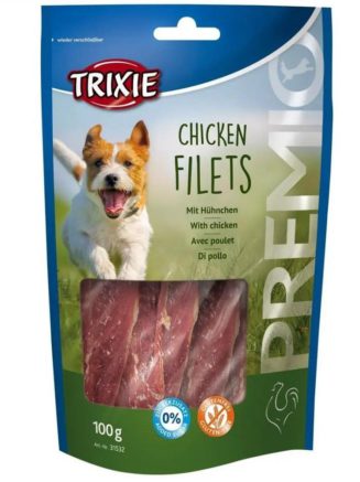 Лакомство для собак trixie premio chicken filets 100 г (курица)