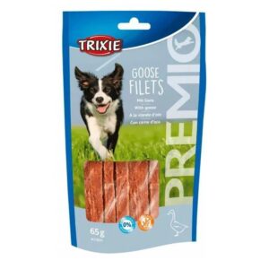Лакомство для собак trixie premio goose filets 65 г (утка)