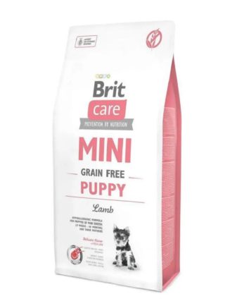 brit care mini gf puppy lamb для собак с ягненком 2 кг